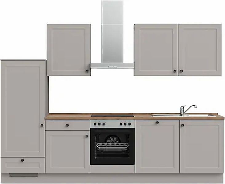 nobilia® Küchenzeile »"Cascada I"«, vormontiert, Ausrichtung wählbar, Breit günstig online kaufen