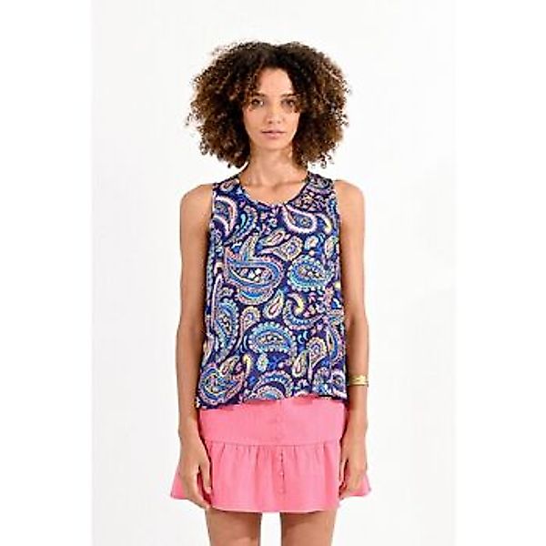 Molly Bracken  Tank Top R1574CP-NAVY SACHA günstig online kaufen
