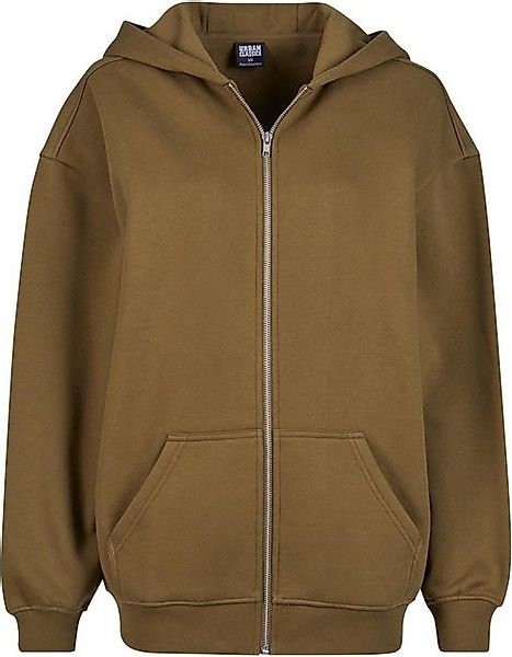 URBAN CLASSICS Kapuzenpullover Ladies Oversized Zip Hoody günstig online kaufen