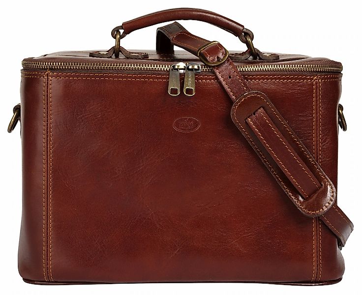 Piké Kulturbeutel echt Leder, Made in Italy günstig online kaufen