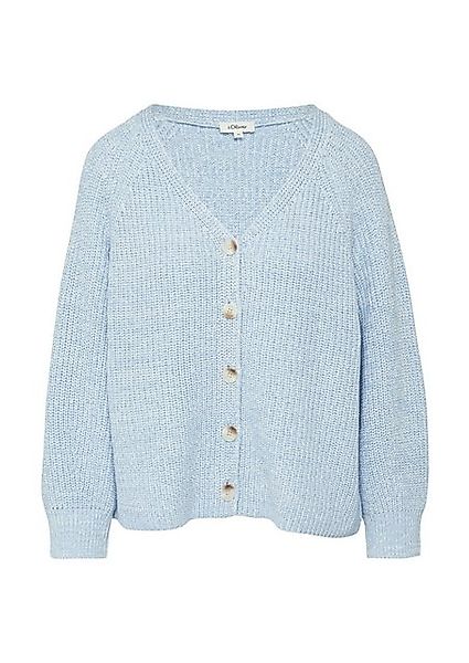 s.Oliver Strickjacke Strukturierter Cardigan im Relaxed günstig online kaufen