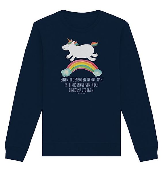 Mr. & Mrs. Panda Longpullover Größe XL Einhorn Regenbogen - French Navy - G günstig online kaufen