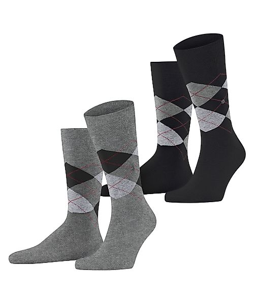 Burlington Socken "Everyday Argyle" 3er Pack, atmungsaktiv günstig online kaufen