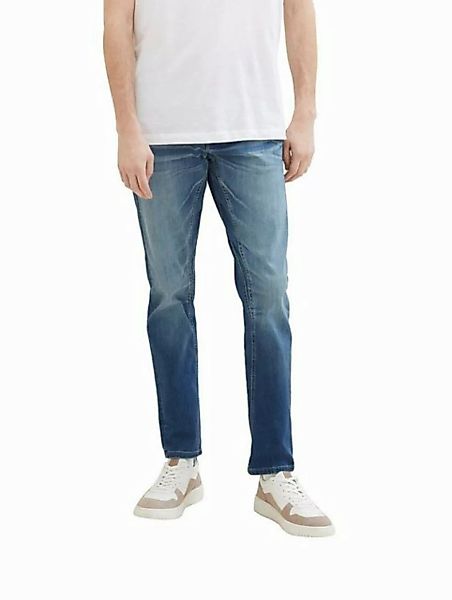 TOM TAILOR 5-Pocket-Jeans Regular Tapered Jeans mit recycelter Baumwolle günstig online kaufen