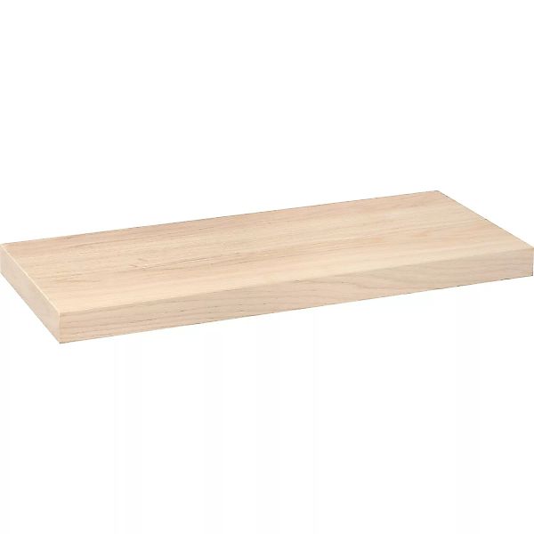 Holz-Wandregal Carlton 3,8 cm x 60 cm x 24 cm Weiß günstig online kaufen