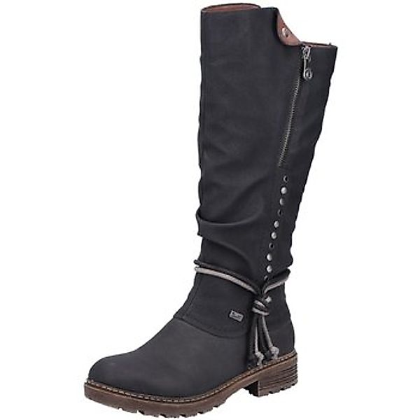 Rieker Winterstiefel, Langschaftstiefel, Blockabsatz, TEX-Membran, Nieten u günstig online kaufen