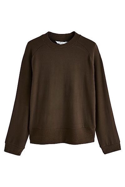 Next Strickpullover Weicher langärmeliger Pullover mit Rundhals (1-tlg) günstig online kaufen