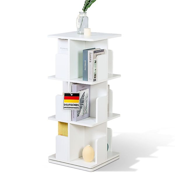 Floordirekt Bücherregal Indiana, drehbares 360° Standregal günstig online kaufen