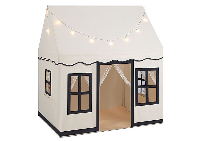 COSTWAY Spielzelt Spielhaus, Tipi Zelt mit Sternenlichtern & Taschen günstig online kaufen