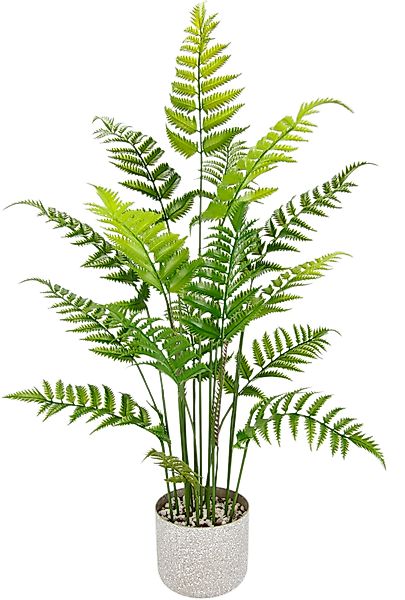 Kunstpflanze Künstlicher Waldfarn im Topf Farn günstig online kaufen