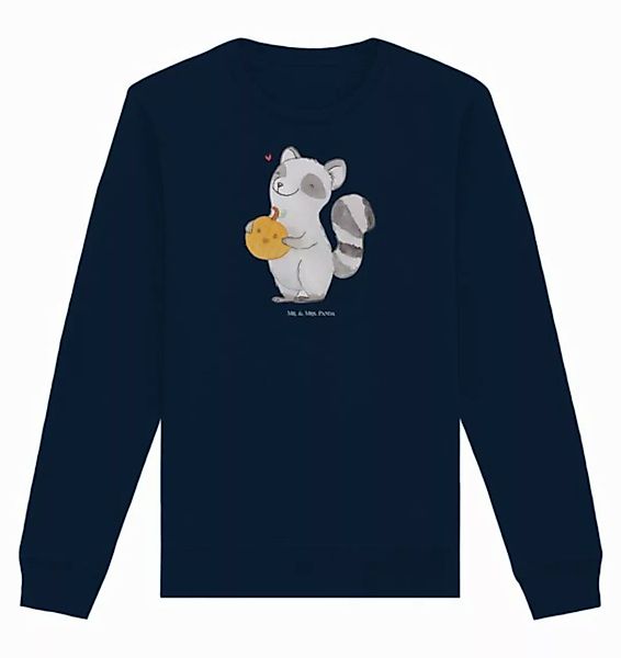 Mr. & Mrs. Panda Longpullover Größe L Waschbär Kürbis - French Navy - Gesch günstig online kaufen