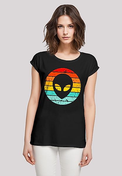 F4NT4STIC T-Shirt "Alien Retro Sonnenuntergang" Premium Qualität günstig online kaufen