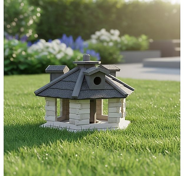 Mucola Vogelhaus XXL 48 CM Vogelfutterhaus Vogelhäuschen Futtersilo Vogelvi günstig online kaufen