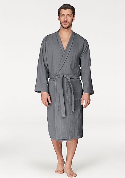my home Unisex-Bademantel Travel, ideal für günstig online kaufen