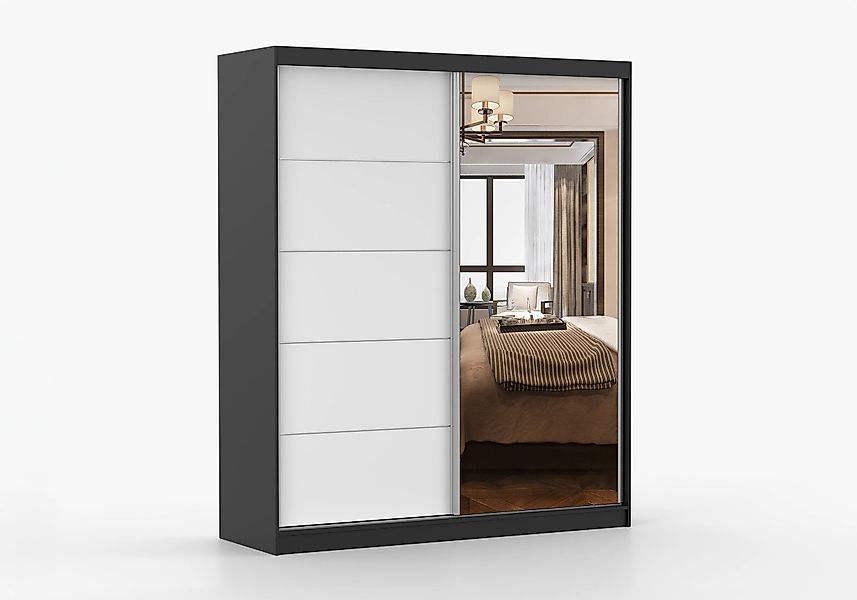 imoebel24 Schwebetürenschrank BELLA 03 183 cm günstig online kaufen