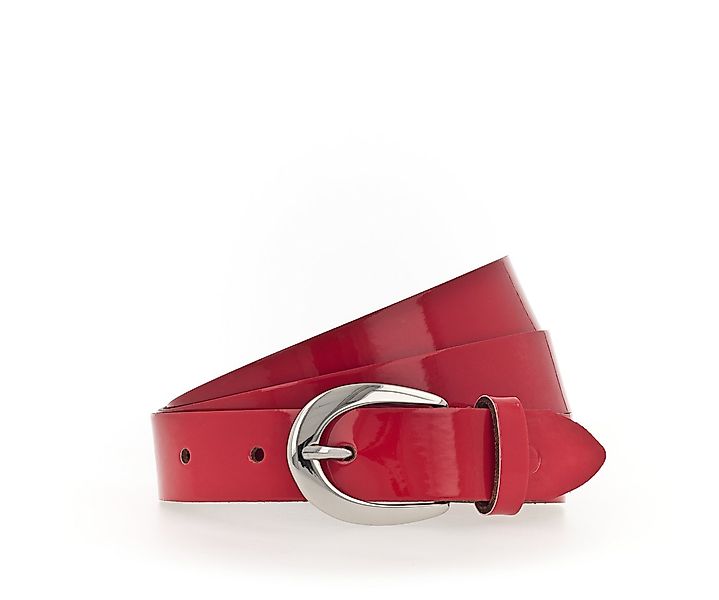 Tamaris Ledergürtel weiches Lack-Rindleder mit hochglänzendem Finish günstig online kaufen