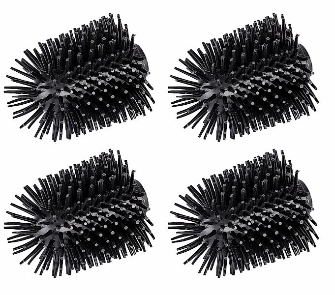 WENKO WC-Reinigungsbürste Set 4 Stk. aus Kunststoff Ersatzbürstenkopf für W günstig online kaufen