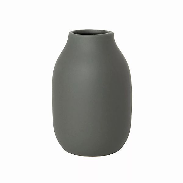 Blomus - Colora Vase S - agavengrün/H x Ø 15x10,5cm/jedes Stück ein Unikat günstig online kaufen
