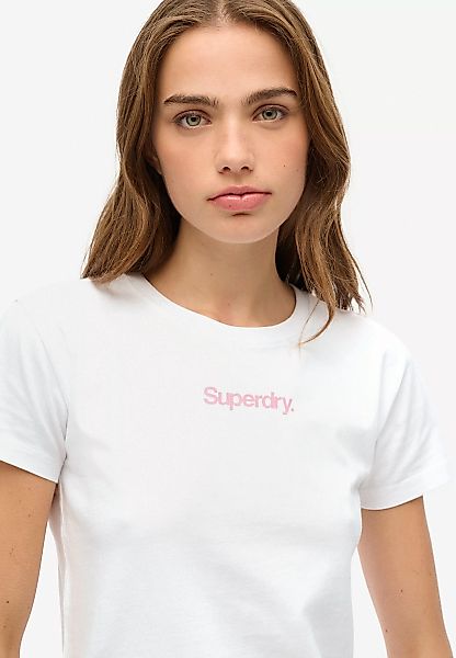 Superdry Kurzarmshirt "CORE LOGO CITY FITTED TEE" günstig online kaufen