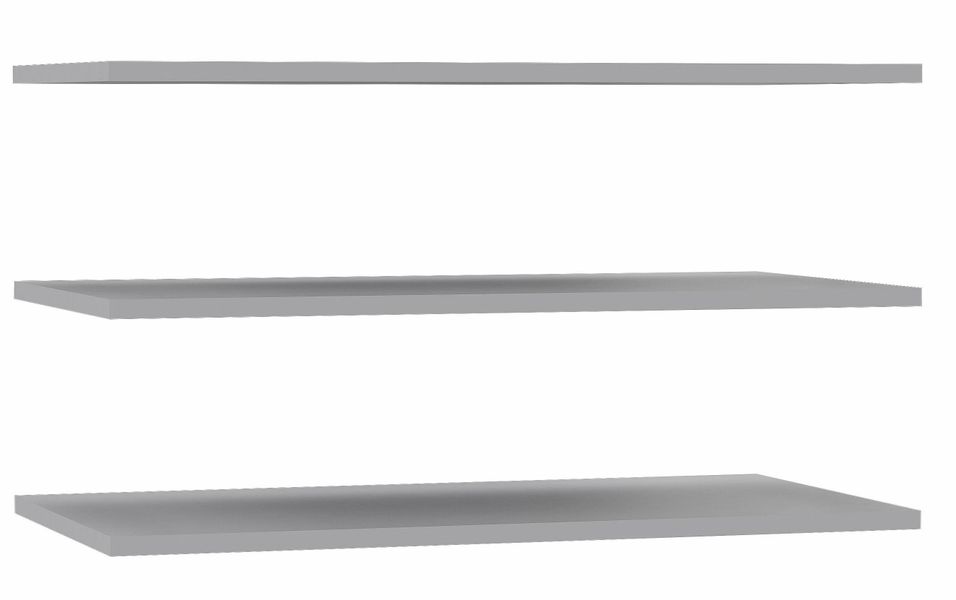 FORTE Einlegeboden "Stauraum-Erweiterung für Drehtürenschränke" 3er Set, Me günstig online kaufen