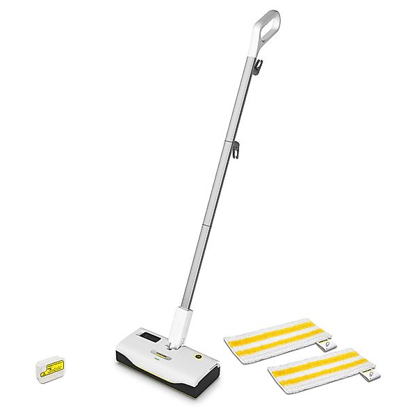 Kärcher Dampfreiniger SC 1 Upright für 30 m² Weiß-Schwarz günstig online kaufen