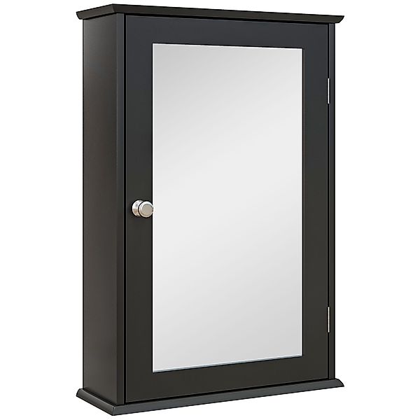 kleankin Badezimmerschrank mit Spiegel und Magnetverschluss, platzsparender günstig online kaufen