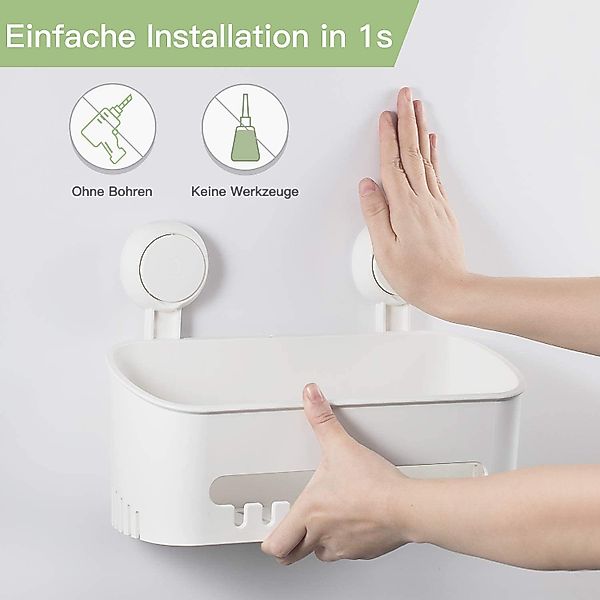 Elegear Duschregal Duschablage für Ecke, ohne günstig online kaufen