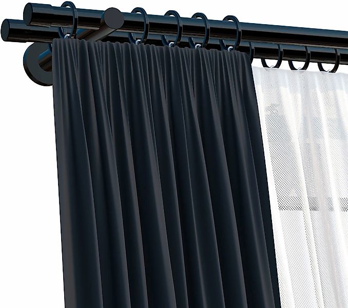 OTTO home Gardinenstange "Tanbul" 2 läufig-läufig Fixmaß günstig online kaufen