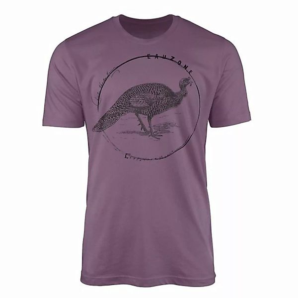 Sinus Art T-Shirt Evolution Herren T-Shirt Truthahn günstig online kaufen