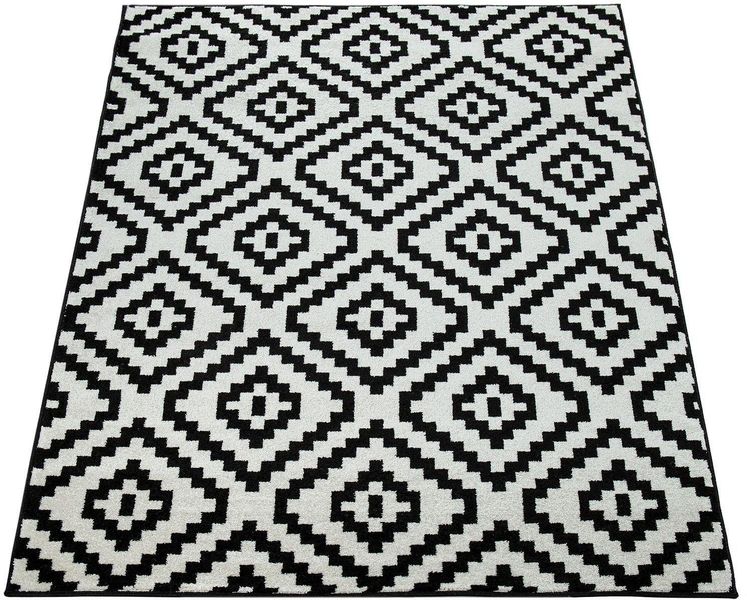 Paco Home Läufer "Stella 400" rechteckig 16 mm Höhe Teppich-Läufer, Kurzflo günstig online kaufen