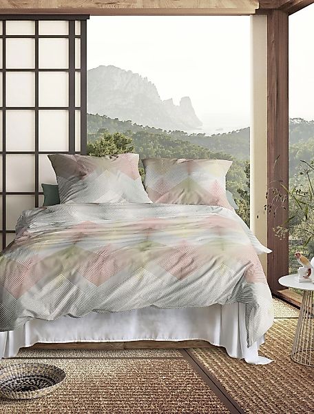 Irisette Bettwäsche "Wave 8624" 2 tlg. anschmiegsam und atmungsaktiv, Ganzj günstig online kaufen