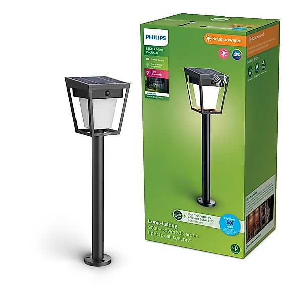 Philips LED-Solar-Erdspießlampe Nissa UE, Kunststoff, IP44 günstig online kaufen