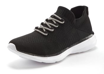 LASCANA Sneaker mit modischer Glitzerschnürung VEGAN günstig online kaufen