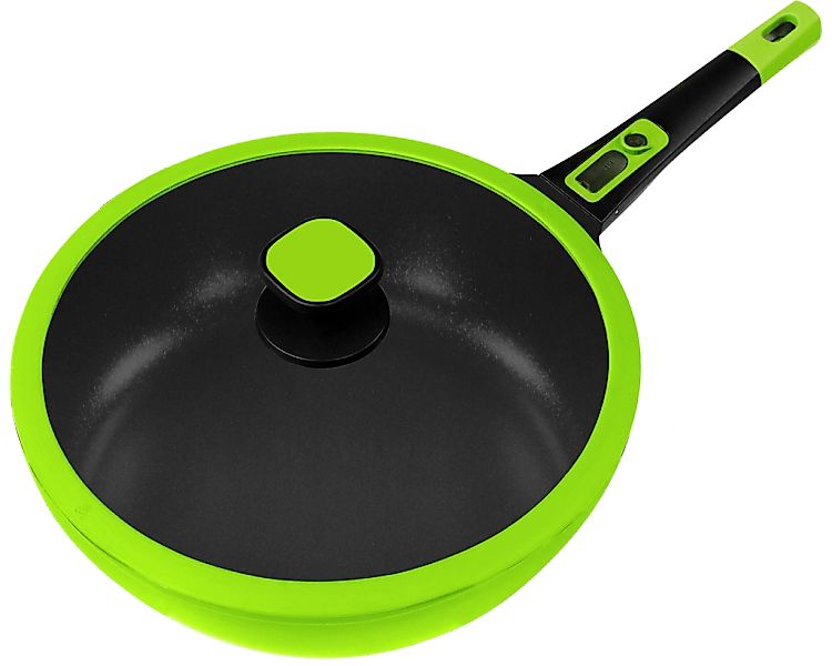 KING Bratpfanne ""Click-Grip Xylan Plus Silver Diamond", mit Glasdeckel" Al günstig online kaufen