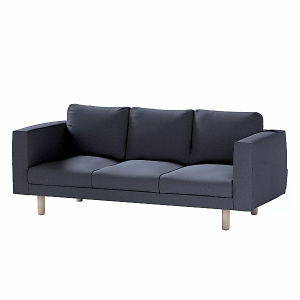 Bezug für Norsborg 3-Sitzer Sofa, dunkelblau, Norsborg 3-Sitzer Sofabezug, günstig online kaufen