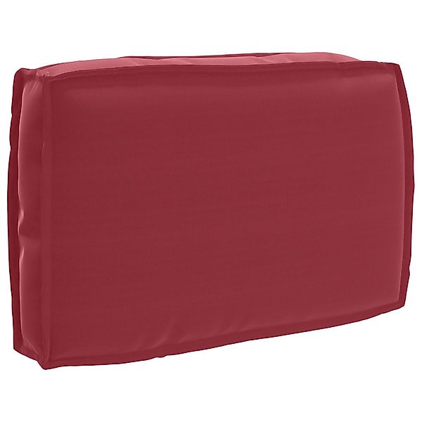 vidaXL Sitzauflage Paletten-Rückenkissen Weinrot 60x40x12 cm günstig online kaufen
