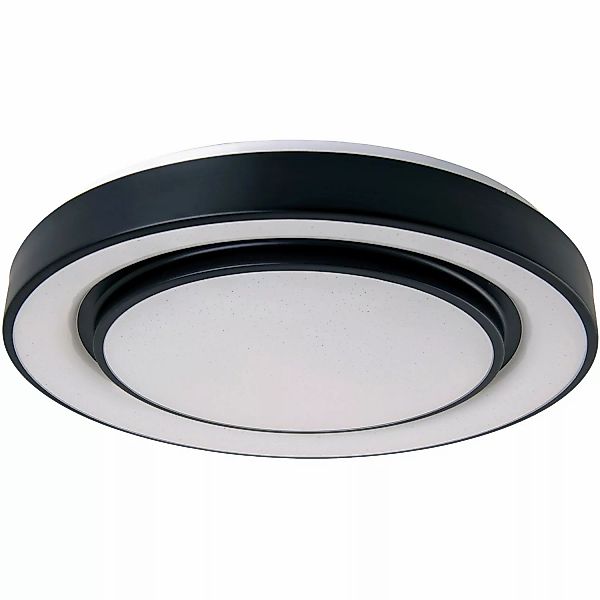 Näve Leuchten LED Deckenleuchte NV1378722 schwarz Metall Kunststoff H/D: ca günstig online kaufen