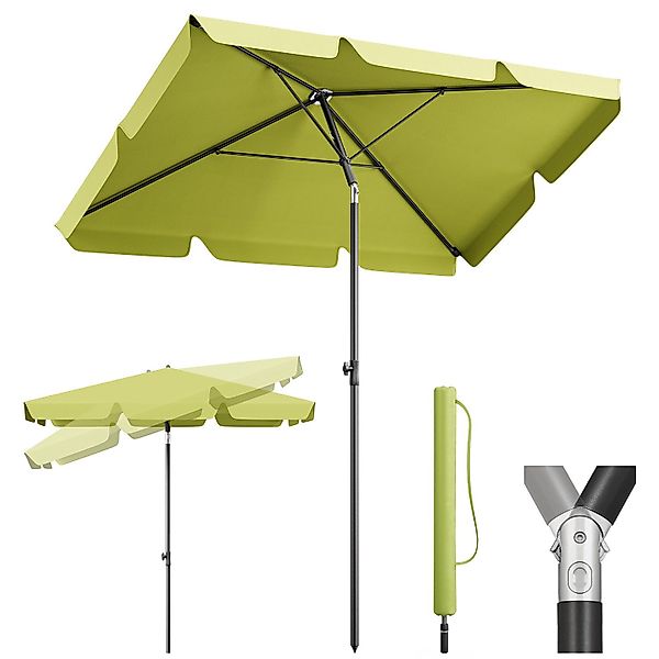 Sekey Sonnenschirm 200 x 125 cm günstig online kaufen