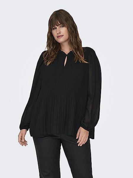 ONLY CARMAKOMA Blusenshirt Rundhals Langarm elastische Bündchen CARPIONA L/ günstig online kaufen