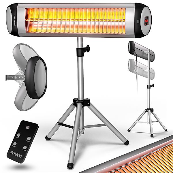 monzana Infrarotstrahler Infrarotstahler, 2500 W, Heizstrahler günstig online kaufen
