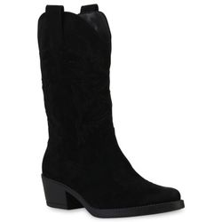 VAN HILL 840336 Cowboystiefel Damen Cowboystiefel günstig online kaufen