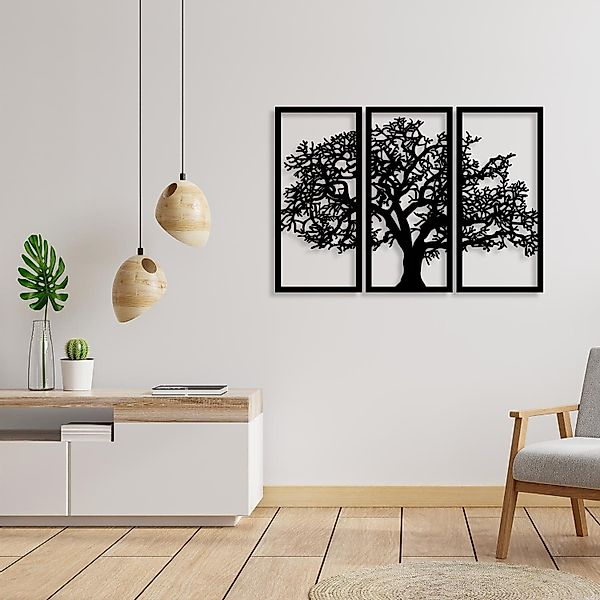 Namofactur Wanddekoobjekt XXL Baum im Rahmen günstig online kaufen