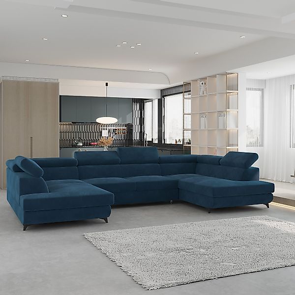 Masseno Ecksofa VINTESSA mit Schlaffunktion U-Form, günstig online kaufen