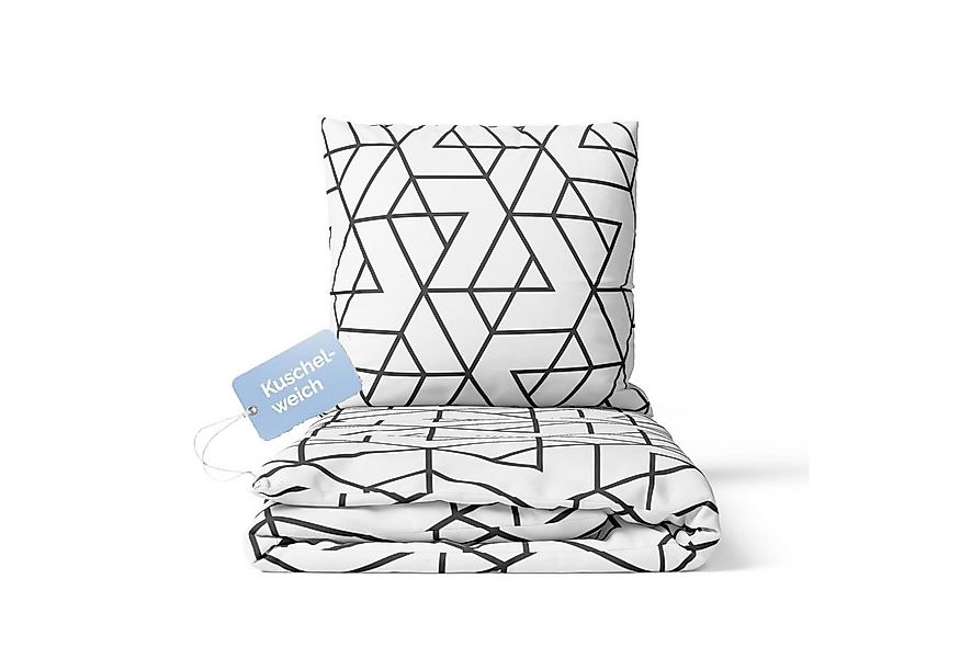 ZIRVEHOME Bettwäsche Bettwäsche, Microfaser, 2 teilig, Bettwäsche 155x220 c günstig online kaufen