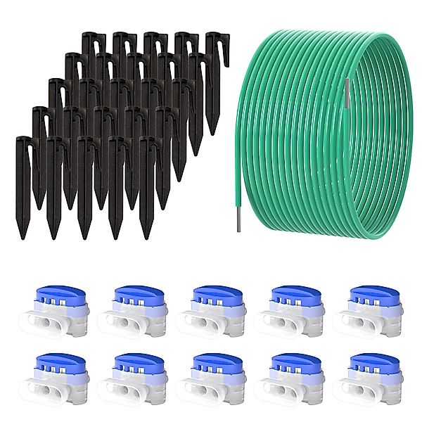 ECENCE Rasenmähroboter-Cover Zubehör Reparatur-Set Mähroboter 10m günstig online kaufen