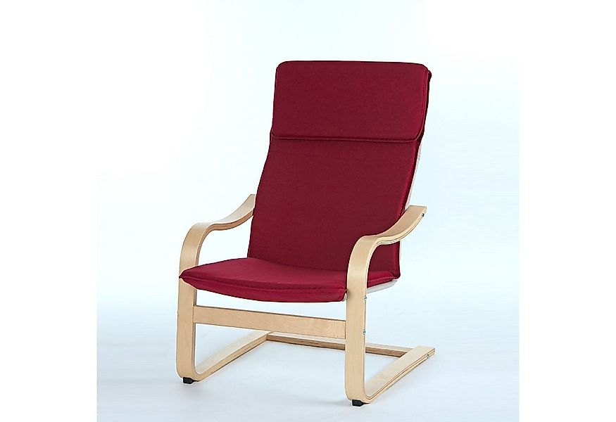 Möbel Akut Sessel Schwingsessel Siesta Birke kaminrot günstig online kaufen