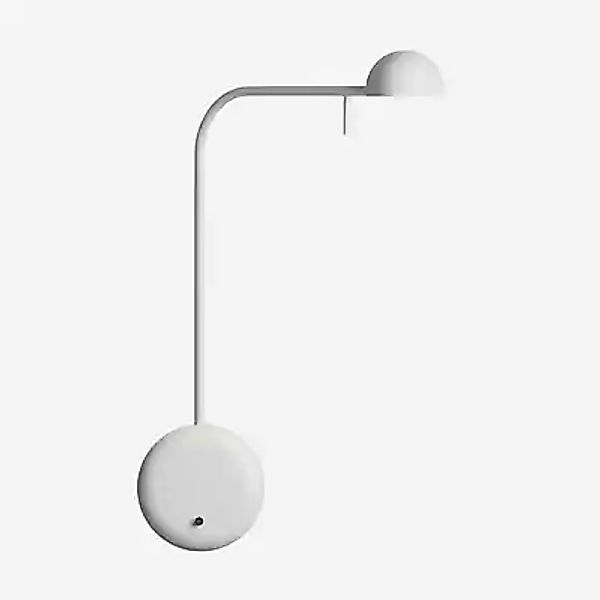 Vibia Pin Wandleuchte LED 1-flammig, weiß - 25 cm günstig online kaufen