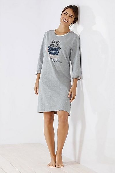 Hajo Sleepshirt Damen Sleepshirt Klima-Light® Single Jersey günstig online kaufen