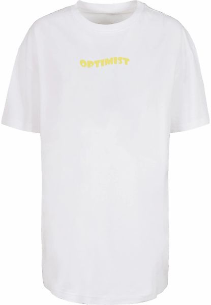 Merchcode T-Shirt "Merchcode Ladies Summer - Optimist Oversized Boyfriend T günstig online kaufen