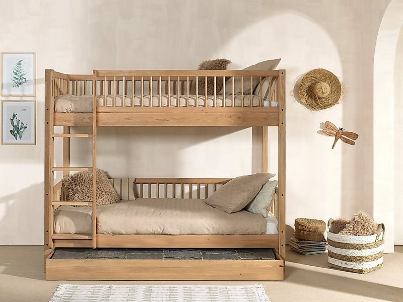 Home affaire Etagenbett "Forrest, Eiche massiv, Made in Europe, langlebige günstig online kaufen